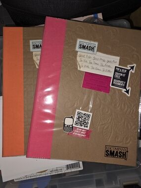 K&Company SMASH! Kraft Journal with Pink Accent